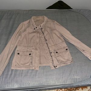 Aeropostale pink jean jacket